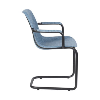 Svetlomodré jedálenské stoličky v súprave 2 ks Thirsty – Zuiver – Obrázok 11