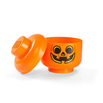 Oranžový úložný box LEGO® Pumpkin Head L - Image 2