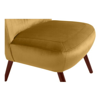 Žlté kreslo Ma× Winzer Sari Velvet - Image 3