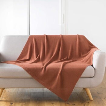 Pletená deka 125x150 cm Tricotine – douceur d'intérieur - Image 2