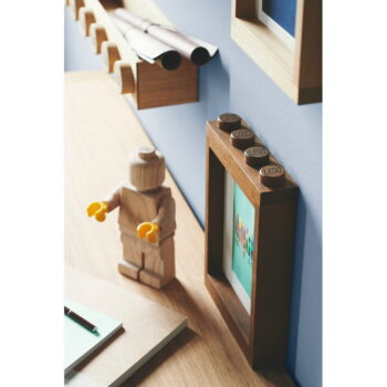 Fotorámik z tmavo moreného dubového dreva LEGO® Wood – Obrázok 3
