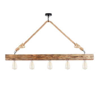 Závesné svietidlo v prírodnej farbe Erebos – Opviq lights