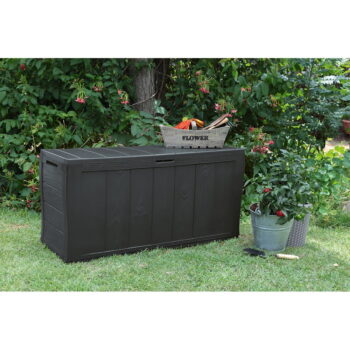 Tmavosivý záhradný úložný box Sherwood – Keter - Image 4