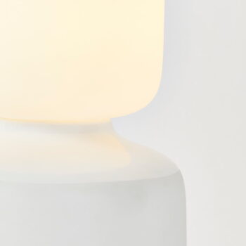 Biela stolová lampa so stmievačom (výška  28 cm) Reflection – tala - Image 8