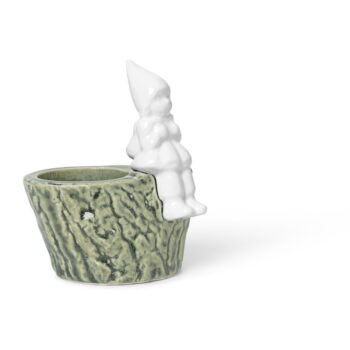 Vianočný svietnik z porcelánu a kameniny Kähler Design Christmas Tales, dĺžka 8,5 cm – Obrázok 4