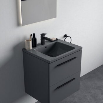 Sivé keramické umývadlo 61x51 cm i.Life B – Ideal Standard - Image 5