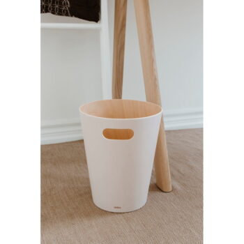 Drevený odpadkový kôš 7,5 l Woodrow – Umbra - Image 2
