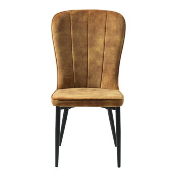 Žltá jedálenská stolička Unique Furniture Hudson – Obrázok 3