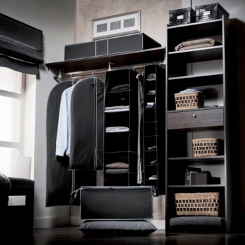 Textilný závesný organizér Compactor Garment So Black 9 Rack - Image 6