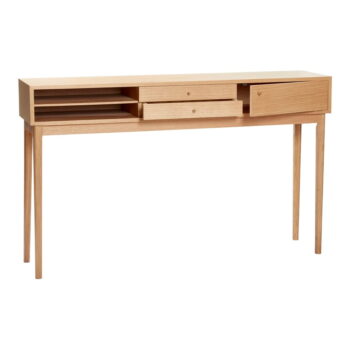 Pracovný stôl v dekore duba 37x145 cm Collect - Hübsch – Obrázok 6