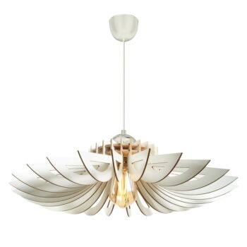 Biele závesné svietidlo ø 68 cm – Opviq lights - Image 4