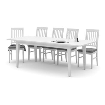 Rozkladací jedálenský stôl 180x95 cm Paris - Tvilum – Obrázok 8