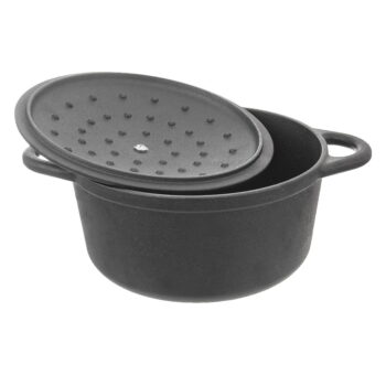 Liatinový hrniec s pokrievkou 2,7 l Litina – Orion – Obrázok 5