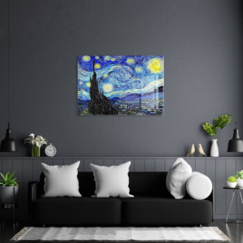 Sklenený obraz 100x70 cm Vincent van Gogh - Wallity - Image 2