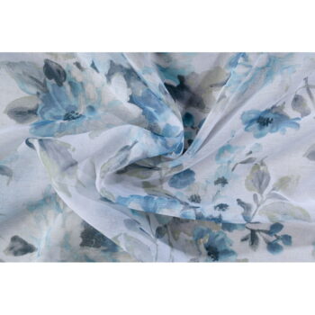 Bielo-modrá záclona 300x260 cm Elsa - Mendola Fabrics - Image 4