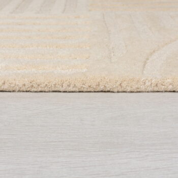 Béžový vlnený koberec 200x290 cm Zen Garden – Flair Rugs - Image 4