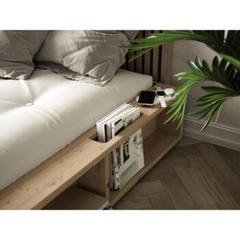 Dvojlôžková posteľ z borovicového dreva s roštom 140x200 cm Ziggy – Karup Design - Image 9
