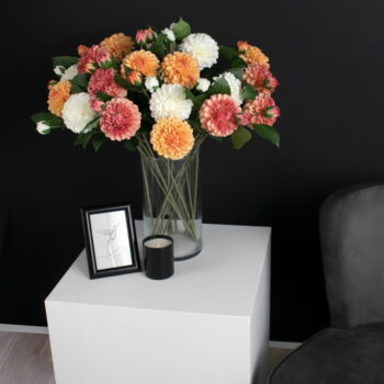 Umelé kvety v súprave 10 ks (výška 62 cm) Dahlia – AmeliaHome - Image 2