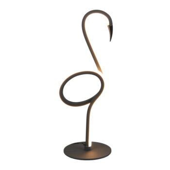 Čierna LED stolová lampa (výška 35 cm) Ingo – Trio