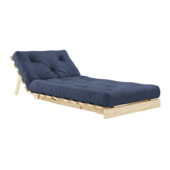 Rozkladacie kreslo s tmavomodrým poťahom Karup Design Roots Raw/Navy - Image 6