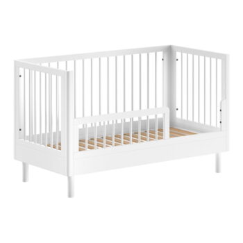 Biela postieľka z bukového dreva 70x140 cm Forrest – Vipack – Obrázok 2