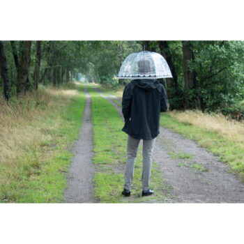 Transparentný dáždnik odolný proti vetru Esschert Design, ⌀ 81 cm - Image 7