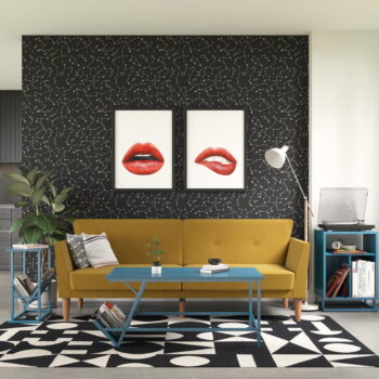 Žltá rozkladacia pohovka 205 cm Regal - Novogratz – Obrázok 4