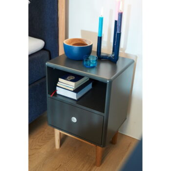 Antracitovosivý nočný stolík Color Box – Tom Tailor – Obrázok 2