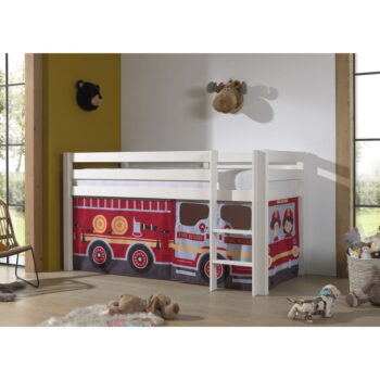Detský záves k posteli 4 ks 195x75 cm Fire Truck – Vipack - Image 3