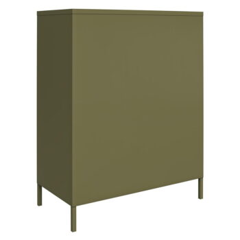 Khaki kovová skrinka 79x100x39 cm Bradford – Støraa - Image 4