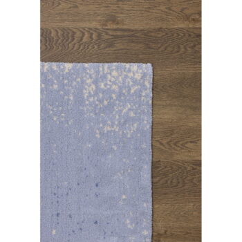 Svetlomodrý vlnený koberec 200x300 cm Folds – Agnella – Obrázok 4