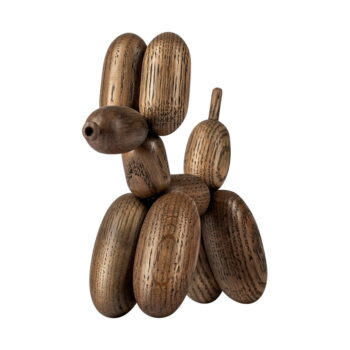 Drevená soška (výška 14,5 cm) Ballon Dog – Boyhood - Image 6