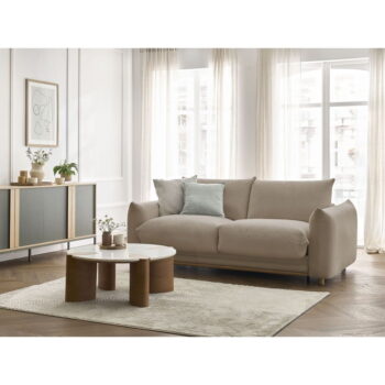 Béžová rozkladacia pohovka 214 cm Ernest – Bobochic Paris - Image 11