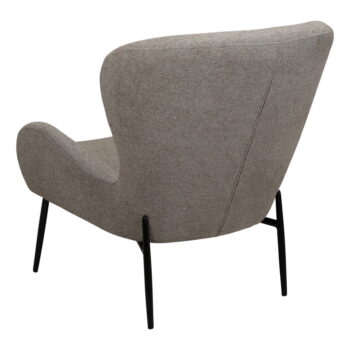 Béžové kreslo z textílie buklé Glam – DAN-FORM Denmark - Image 4