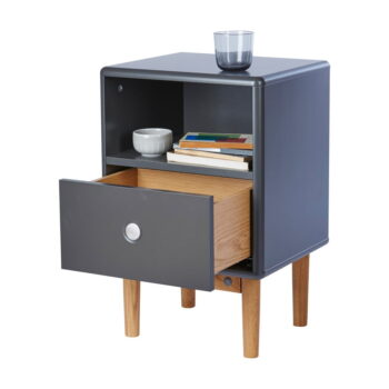 Antracitovosivý nočný stolík Color Box – Tom Tailor – Obrázok 9
