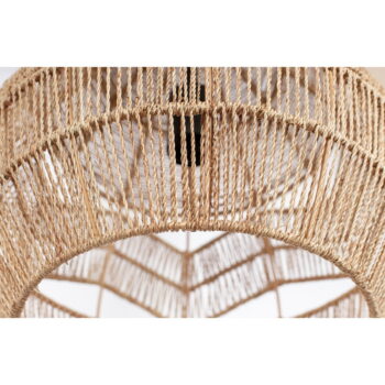 Prírodná závesná lampa WOOOD Adelaide, ø 35 cm – Obrázok 3