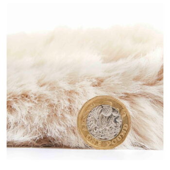 Krémovobiely koberec 80x150 cm Super Teddy – Think Rugs - Image 11