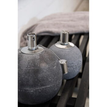Betónová olejová lampa (výška 16 cm) – Esschert Design - Image 3