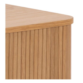 TV stolík v dekore duba v prírodnej farbe 140x45 cm Langley – Actona - Image 8