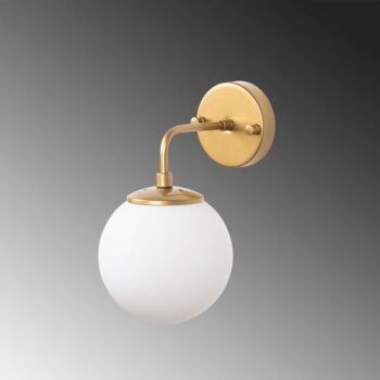 Nástenné svietidlo v zlatej farbe Horn – Opviq lights - Image 5