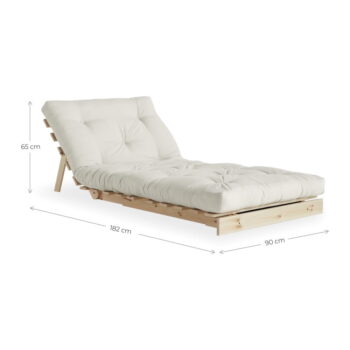 Variabilné kreslo Karup Design Roots Raw/Brown - Image 10