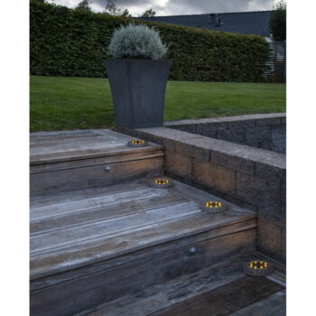 Súprava 2 vonkajších solárnych LED svietidiel Star Trading Lawnlight, ø 11 cm – Obrázok 7