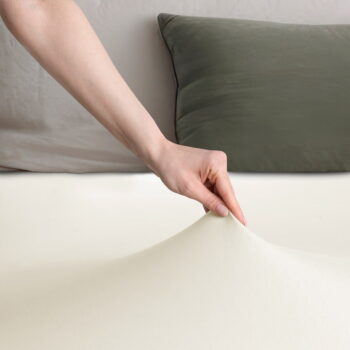Krémovobiela plachta DecoKing Amber Collection, 160/180 x 200 cm - Image 3