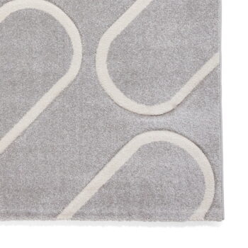 Sivý koberec 80x150 cm Linear Curve – Catherine Lansfield - Image 7