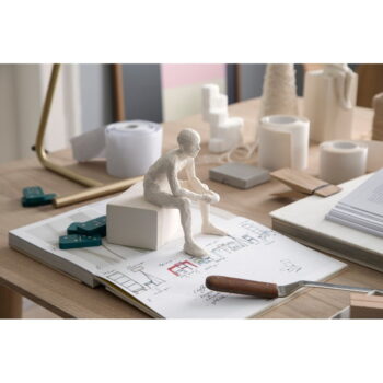 Kameninová soška Kähler Design Character The Reflective One – Obrázok 3
