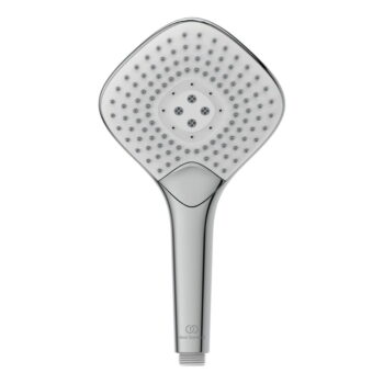 Plastová sprchová hlavica v lesklo striebornej farbe IdealRain Evo Jet – Ideal Standard - Image 5