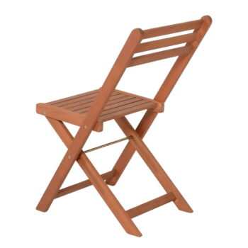 Záhradný jedálenský set z eukalyptového dreva v prírodnej farbe pre 4 Anaheim – Garden Pleasure - Image 4