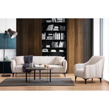 Krémová pohovka 220 cm Belissimo – Balcab Home - Image 7