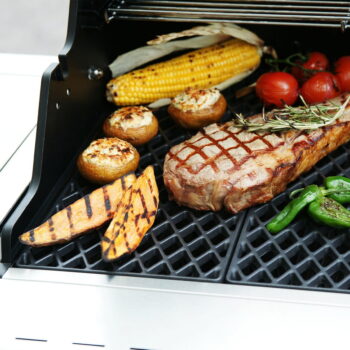 Liatinové rošty v súprave Dualchef – Outdoorchef - Image 2