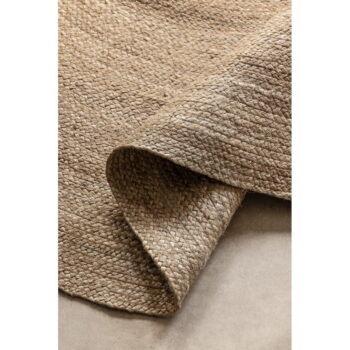 Obojstranný jutový okrúhly koberec v prírodnej farbe ø 140 cm Braided Grey – Hanse Home – Obrázok 3